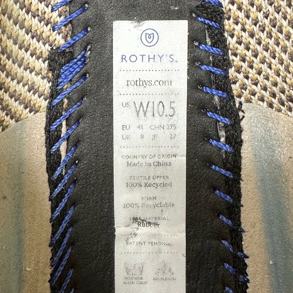 Rothy’s The Loafer in Mocha Spot Leopard - size 10.5 - Picture 4 of 5